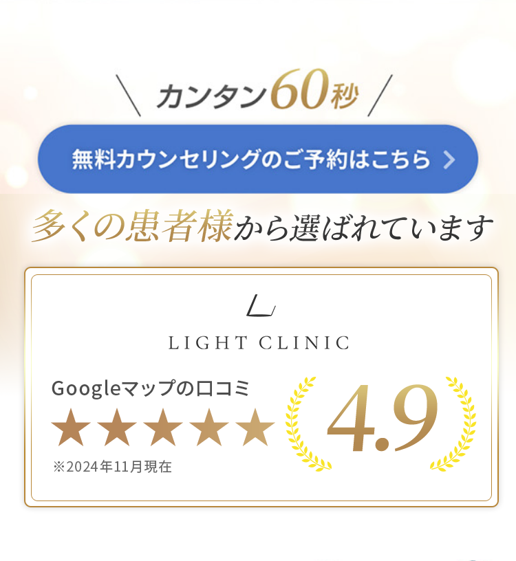 多くの患者様から選ばれています